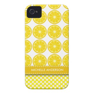 Cute Lemon Case-Mate iPhone 4 Case