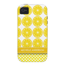 Cute Lemon Case-Mate iPhone 4 Case