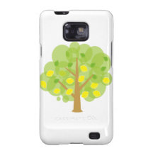 Cute Lemon Tree Galaxy S2 Cover