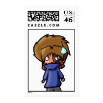 Cute Leon postage