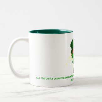 Cute Leprechaun mug