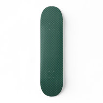 Cute light green autumn trees on blue background custom skateboard