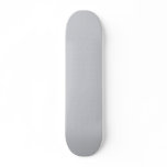 Cute light grey autumn trees on white background custom skate board