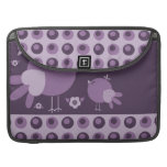 Cute lil Birdie  Rickshaw Flap Macbook Pro Sleeve 