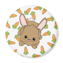 Cute Lil' Bunny Magnets