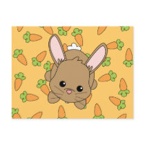 Cute Lil' Bunny postcards by candystore Cute Lil' Bunny postcards