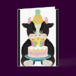 cute lil' cow birthday card