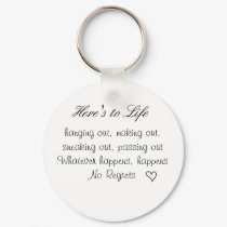 cute lil heart, Here's to Life, hanging out, ma... keychains by Diamond_Designs cute lil heart, Here's to Life, hanging out, ma... keychains