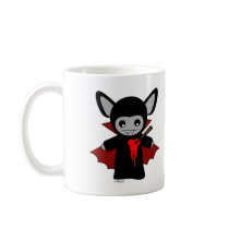 Cute Lil Vampire Bat mugs by MendiSue Cute Lil Vampire Bat mugs