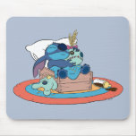 Cute Lilo & Stitch Stitch Sleeping Mouse Pad