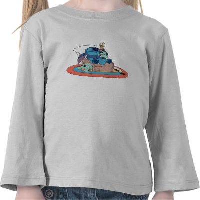 Cute Lilo & Stitch Stitch Sleeping t-shirts