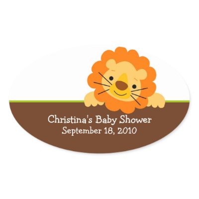 Baby Shower Lion