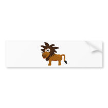 Cute lion bumper stickers