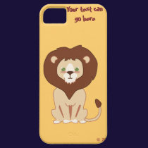 Cute Lion casemate cases