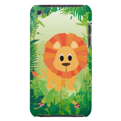 Cute Lion iPod Touch Case