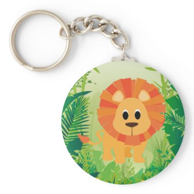 Cute Lion Key Chain