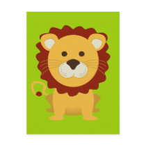 Cute Lion Postcards