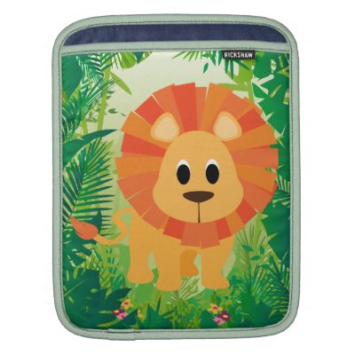 Cute Lion Sleeves For iPads