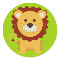 Cute Lion Sticker