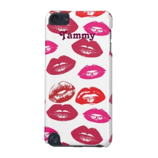 Cute Lipstick Kisses iPod Touch 5g Case