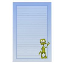 Cute Little Alien Kids Stationery