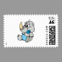 cute little baby rhino