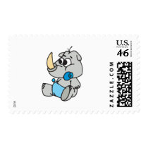 cute little baby rhino postage by doonidesignsanimals cute little baby rhino postage