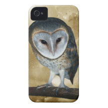 Cute little Barn Owl fantasy iPhone 4 Cover