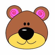 Cute Little Bear Face photo sculptures by cutespot Cute Little Bear Face photo sculptures