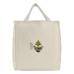 Cute Little Bee - Busy Bee Embroidery Pattern Bag