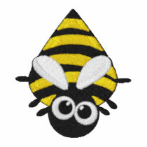 Cute Little Bee Embroidery Pattern embroidered shirts