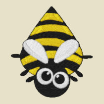 Cute Little Bee Embroidery Pattern embroidered shirts by mrssocolov Cute Little Bee Embroidery Pattern embroidered shirts