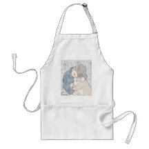 Cute little boy on apron