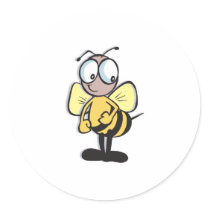 cute little bumble bee stickers