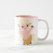 Cute Little Cartoon Centauress Mug