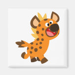 Cute Little Cartoon Hyena Magnet magnets