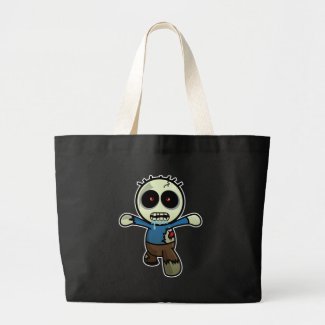 Cute Little Cartoon Zombie bag