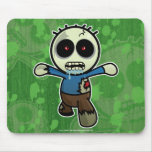 Cute Little Cartoon Zombie Mouse Pad
