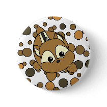 Cute Little Chipmunk Critter buttons by candystore Cute Little Chipmunk Critter buttons
