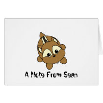 Cute Little Chipmunk Critter cards