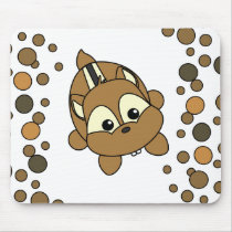 Cute Little Chipmunk Critter mousepads