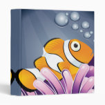 cute little clownfish notebook binders