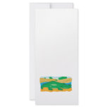 cute little crocodile full color rack card