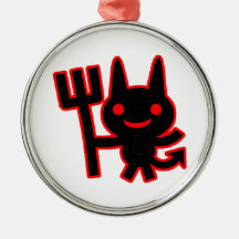 Cute Little Devil Ornament