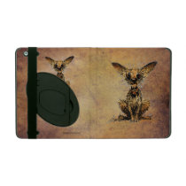 Cute Little Dog iPad Folio Case