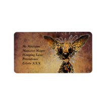 Cute Little Dog Personalized Address Label