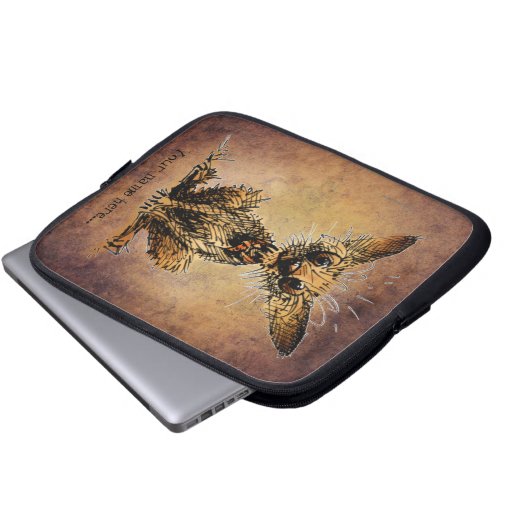 Cute Little Dog Laptop Computer Sleeves