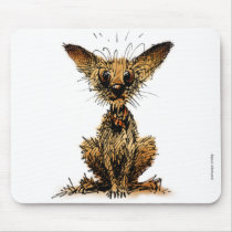Cute Little Dog Mouse Pads
