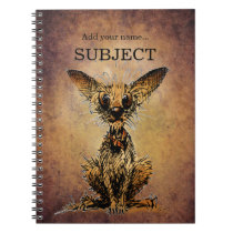 Cute Little Dog Notebook