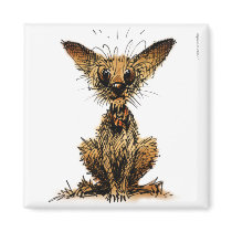 Cute Little Dog Refrigerator Magnets